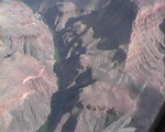Survol du Grand Canyon - Vue depuis l'h&eacute;licopt&egrave;re